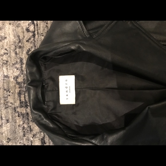 Leather biker jacket - Picture 6 of 6